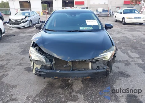 2018 Toyota Corolla Le из США, поврежденный, VIN 2T1BURHE0JC973310